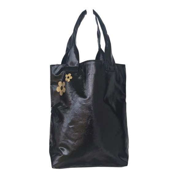 Marc Jacobs Daisy Tote Bag Women’s Cute Black Gold Stylish Patent Leather New - Picture 2 of 14